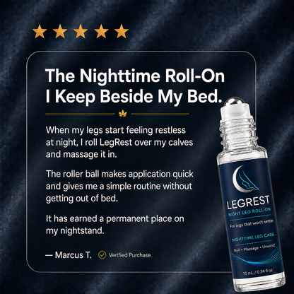 LegRest™ - Nighttime Relief Roll-On for Restless Legs