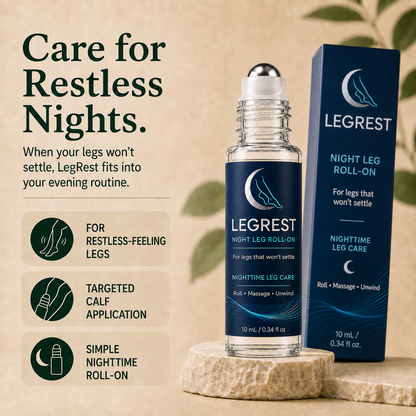 LegRest™ - Nighttime Relief Roll-On for Restless Legs